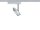 Paulmann URail Schienensystem LED Spot Flood 1x10W Chrom matt/Chrom 230V Metall