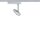 Paulmann URail Schienensystem LED Spot Flood 1x10W Chrom matt/Chrom 230V Metall
