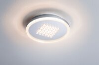 Paulmann Premium Aufbauleuchte Set Panel Shower rund LED 1x10W 2700K 230V 210mm Chrom matt/Alu