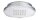 Paulmann Premium Aufbauleuchte Set Panel Shower rund LED 1x10W 2700K 230V 210mm Chrom matt/Alu