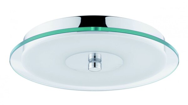 Paulmann WallCeiling Pollux IP44 LED 14W 320mm Chrom/Weiß/Klar 230V Metall/Acryl