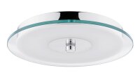 Paulmann WallCeiling Pollux IP44 LED 14W 320mm Chrom/Weiß/Klar 230V Metall/Acryl