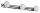 Paulmann WallCeiling Proxima IP44 LED 3x3,5W Chrom/Weiß 230V Metall/Kunststoff