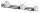 Paulmann WallCeiling Proxima IP44 LED 3x3,5W Chrom/Weiß 230V Metall/Kunststoff
