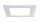 Paulmann Premium Einbauleuchten Set DecoDice eckig LED 2x7,5W 18VA 160x160mm Klar/Weiß Glas/Metall