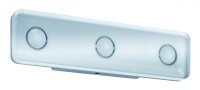 Paulmann WallCeiling eckig Theta IP44 LED 13,5W Alu eloxiert/Klar 230V Metall/Acryl