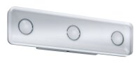 Paulmann WallCeiling eckig Theta IP44 LED 13,5W Alu eloxiert/Klar 230V Metall/Acryl