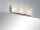 Paulmann WallCeiling eckig Theta IP44 LED 13,5W Alu eloxiert/Klar 230V Metall/Acryl