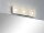 Paulmann WallCeiling eckig Theta IP44 LED 13,5W Alu eloxiert/Klar 230V Metall/Acryl
