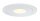 Paulmann Premium Einbauleuchten Set Daz starr LED 3x5,5W 30VA 230V/700mA 110mm Weiß m./Metall
