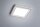 Paulmann Prem Einbauleuchten Set Panel Line IP44 eckig LED 1x11,5W 2700K 230V 210mm Weiß matt/Alu