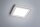 Paulmann Prem Einbauleuchten Set Panel Line IP44 eckig LED 1x11,5W 2700K 230V 210mm Weiß matt/Alu