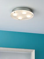 Paulmann WallCeiling DL rund Minor IP44 LED 18W 230mm Satin 230V Acryl