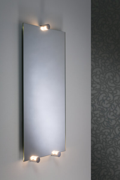 Paulmann WallCeiling Navi Spiegelleuchte IP44 LED 3x2,4W Chrom/Weiß 16,8VA 230/12V Alu/Acryl