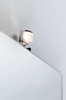 Paulmann WallCeiling Navi Spiegelleuchte IP44 LED 3x2,4W Chrom/Weiß 16,8VA 230/12V Alu/Acryl