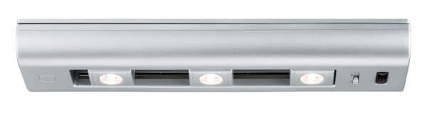 Paulmann Function Slide bar Schrankleuchte Dimm 30cm LED Chrom matt 6x1,5V AA Kunststoff
