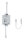 Paulmann Function MaxLED Dimm/Switch Verstärker max. 144W 24V DC Alu matt Metall