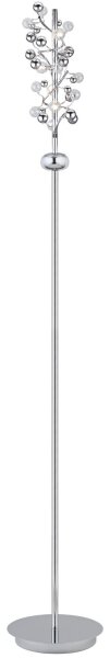 Paulmann Living Sfera Stehleuchte 5x20W G4 Chrom transparent 230V/12V Metall/Glas