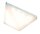 Paulmann Möbel Aufbauleuchte Set Kite dreieckig LED 1x6,2W 8VA 230/12V 149x143mm Alu gebürstet/Alu