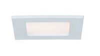 Paulmann Quality Einbauleuchten Set Panel eckig LED 1x6W...