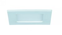Paulmann Quality Einbauleuchten Set Panel eckig LED 1x6W 2700K 230V 115x115mm Weiß/Kunststoff