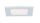 Paulmann Quality Einbauleuchten Set Panel eckig LED 1x6W 2700K 230V 115x115mm Weiß/Kunststoff