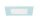 Paulmann Quality Einbauleuchten Set Panel eckig LED 1x6W 2700K 230V 115x115mm Weiß/Kunststoff