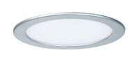 Paulmann Quality Einbauleuchten Set Panel rund LED 1x18W...