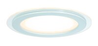 Paulmann Premium Einbauleuchten Set DecoDot rund dimmbar LED 1x7,5W 9VA 160mm Klar/Weiß Glas/Metall