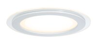Paulmann Premium Einbauleuchten Set DecoDot rund dimmbar LED 1x7,5W 9VA 160mm Klar/Weiß Glas/Metall
