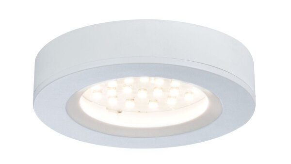 Paulmann Möbel Aufbauleuchte Set Platy LED 3x2,5W 7,5VA 230V/700mA Weiß matt/ Kunststoff