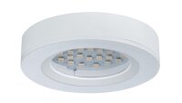 Paulmann Möbel Aufbauleuchte Set Platy LED 3x2,5W 7,5VA 230V/700mA Weiß matt/ Kunststoff