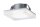 Paulmann Möbel Einbauleuchten Set Fleecy LED eckig 3x1,3W 4000K 3,6VA 230/12V 50x50mm satiniert/Acryl