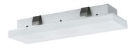 Paulmann Möbel Einbauleuchten Set Fleecy LED eckig 3x3,6W 2700K 9VA 230/12V 150x50mm satiniert/Acryl