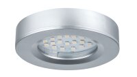 Paulmann Möbel Aufbauleuchte Set Platy LED 3x2,5W 7,5VA 230V/700mA Chrom matt/Kunststoff