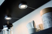 Paulmann Möbel Aufbauleuchte Set Platy LED 3x2,5W 7,5VA 230V/700mA Chrom matt/Kunststoff