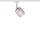 Paulmann URail Schienensystem Spot Blossom max. 1x25W G9 Weiß/Pink transparent 230V Metall/Glas