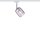 Paulmann URail Schienensystem Spot Blossom max. 1x25W G9 Weiß/Pink transparent 230V Metall/Glas