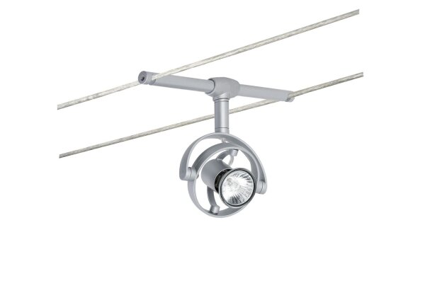 Paulmann Wire System LightEasy Spot Mac² R 1x20W GU4 Chrom matt 12V Kunststoff