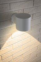Paulmann ABL Set BigFlame LED 1x5W 230V IP44 rund Weiß matt Alu