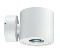Paulmann ABL Set BigFlame LED 1x5W 230V IP44 rund Weiß matt Alu