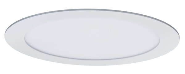 Paulmann Premium Einbauleuchten Set SmartPanel RGBW rund LED 1x3,5W 12VA 230V/350mA 220mm Weiß matt/A