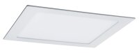 Paulmann Premium Einbauleuchten Set SmartPanel RGBW eckig LE 1x3,5W 12VA 230V/350mA 220x220mm Weiß ma