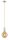 Paulmann Pendel E27 2m Stoffkabel Gold Fassung Alabaster Baldachin Gold