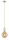 Paulmann Pendel E27 2m Stoffkabel Gold Fassung Alabaster Baldachin Gold