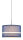 Paulmann DecoSystems Lampenschirm Tessa 50W Blau Stoff
