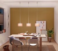 Paulmann DecoSystems Lampenschirm Tessa 50W Apricot Stoff