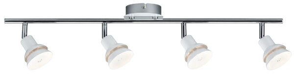 Paulmann Spotlight Double 4x2,2W G9 Weiß/Chrom 230V Metall