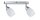 Paulmann Spotlight WolbalLED max 2x10W GU10 Chrom matt/Opal 230V Metall/Glas