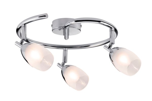 Paulmann Spotlight Yasmin max 3x10W G9 Chrom/Satin 230V Metall/Glas